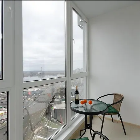 метро харківська Apartment Kyiv